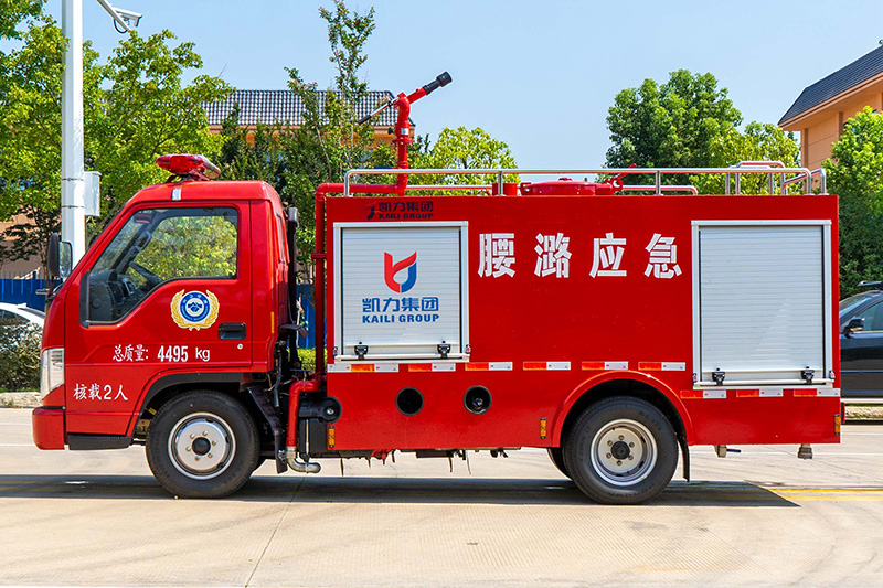 福田-小卡之星2-2方消防洒水车