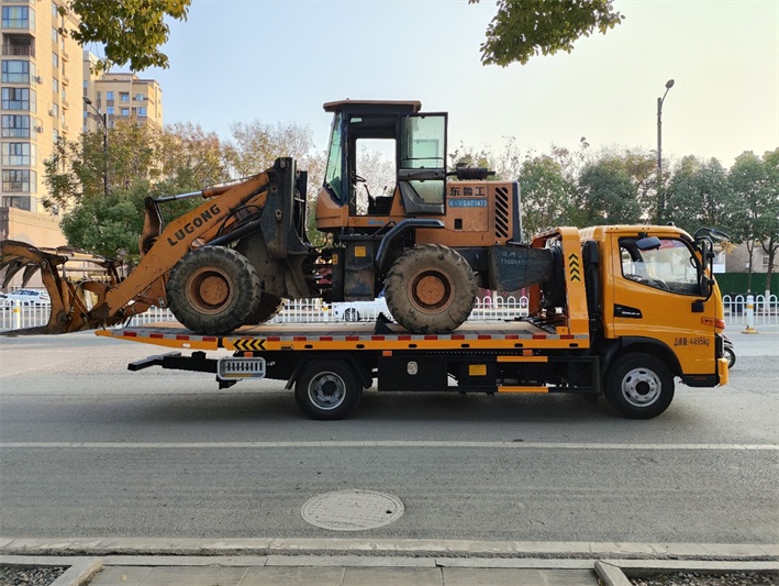 江淮骏铃V6蓝牌重载清障车 跑圈重载“五必买”爆款车型