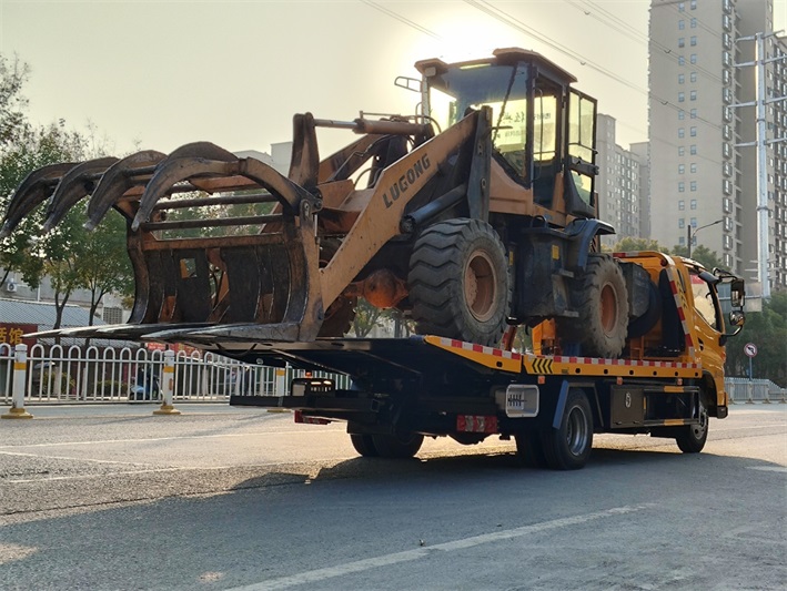 江淮骏铃V6蓝牌重载清障车 跑圈重载“五必买”爆款车型