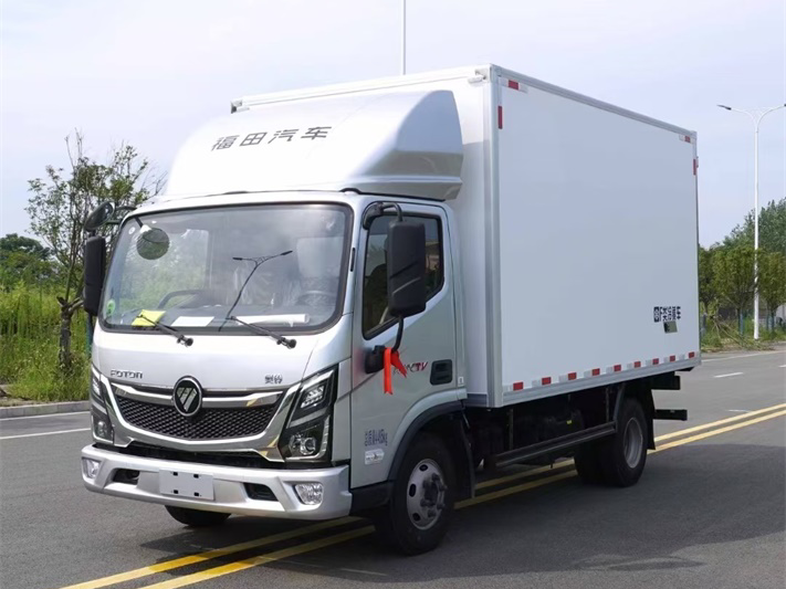 福田奥铃CTV宽体4米2冷藏车