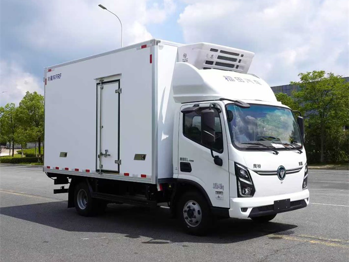 福田智蓝纯电动冷藏车
