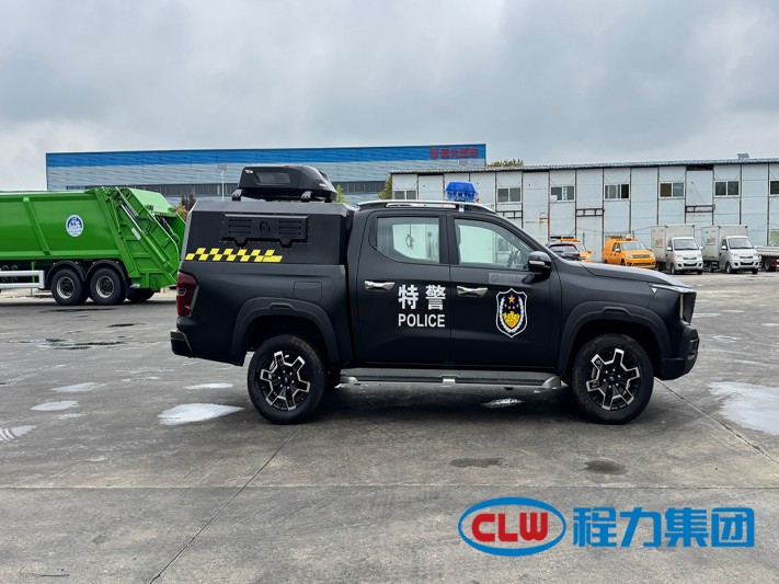 程力无人机智能特警勤务车