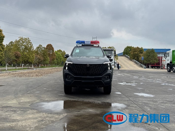 程力无人机智能特警勤务车