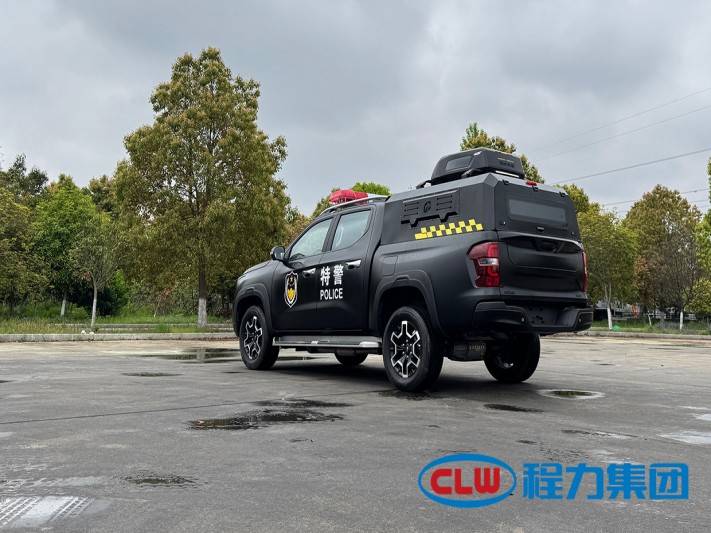 程力无人机智能特警勤务车