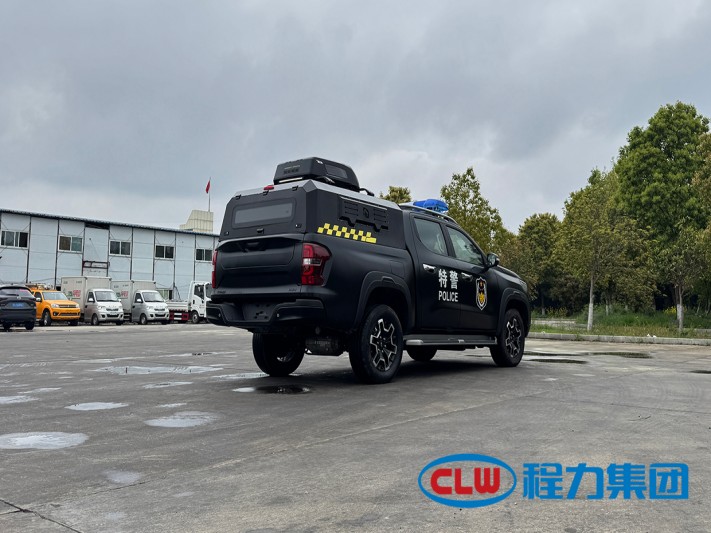 程力无人机智能特警勤务车