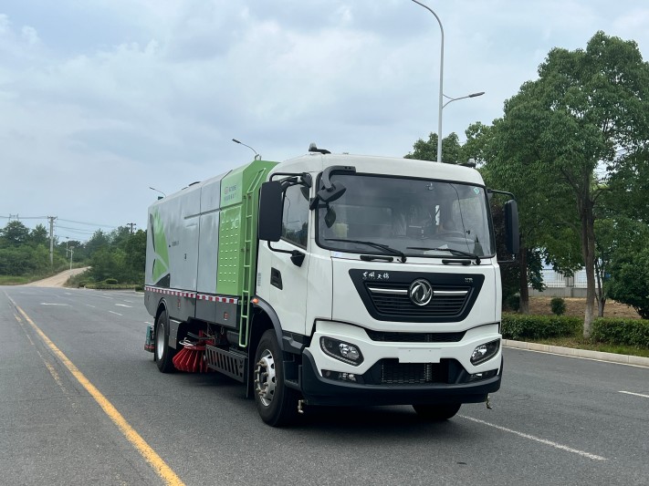 湖北程力18吨东风天锦新能源洗扫车