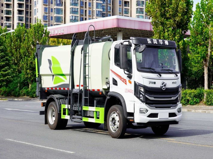 电动汽车垃圾车--电动环卫垃圾车：绿色环保新力量
