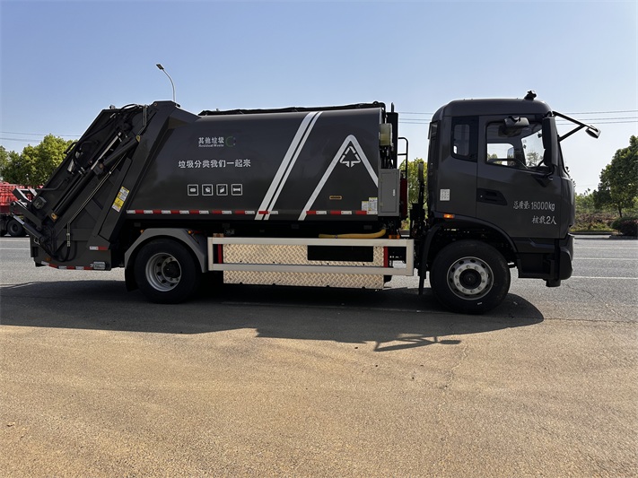 天锦15方电动压缩垃圾车