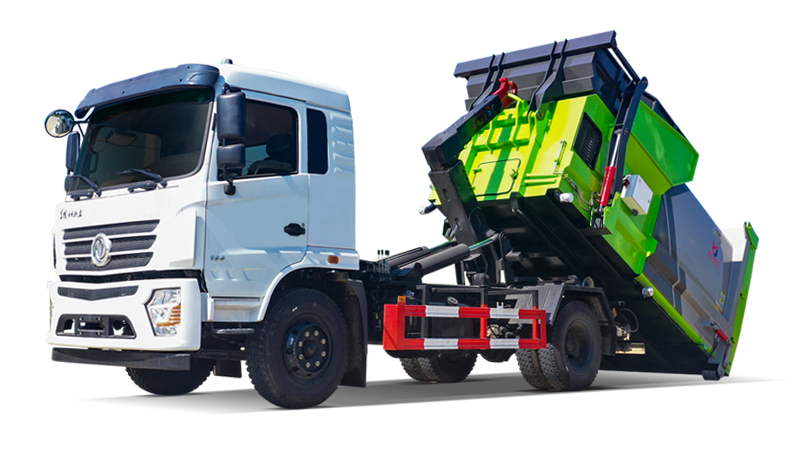 钩臂垃圾车