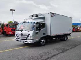 程力集团4.2米蓝牌福田欧马可冷藏车